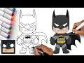 How To Draw Batman Draw Color Tutorial