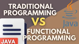 What is functional programming java functional vs traditional programming Hindi