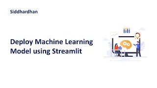 Deploy Machine Learning Model using Streamlit in Python ML model Deployment