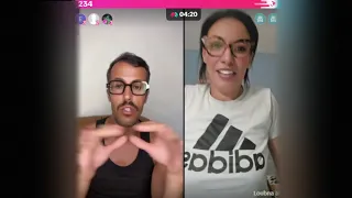 لبنى ابيدار ومولينكس جبدو دواسا ديل حفل افتتاح صوفيا كلينك 