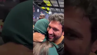 إيمي سمير غانم تفاجأ زوجها حسن الرداد في جدة 