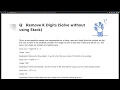 Ace Algorithms and Programming Interviews in Swift Remove K WithoutStack