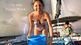 Adrift in the Doldrums: Storms & Bucket Showers (Days 12-18 Pacific Crossing)