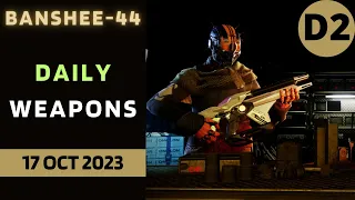 Yesterday was much better - Banshee Destiny 2 D2 Gunsmith Weapon Inventory