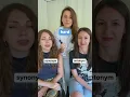 Synonyms vs Antonyms