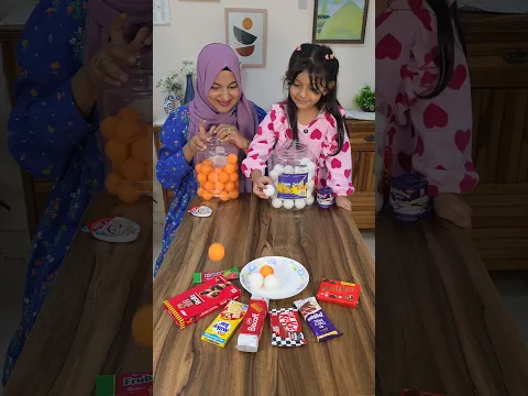 Who gets more chocolate? 😂🍫