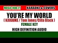 Download Lagu YOU'RE MY WORLD Karaoke Female Key | HD Audio | Music Hub 21