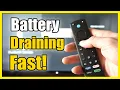 How to Fix Batteries Draining fast on Remote for Amazon Fire TV Easy Method