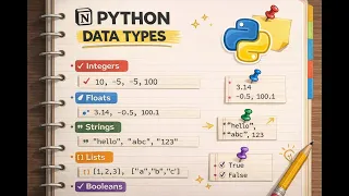 Python Data Types Explained 8 Groups and 14 Data Types Python Basics
