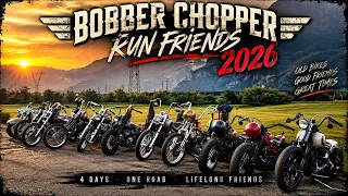 BOBBER CHOPPER RUN FRIENDS 2026 