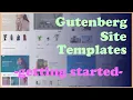 Gutenberg Template Site For WordPress Beginners