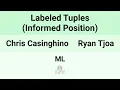 ML24 Labeled Tuples Informed Position