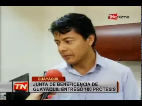 Junta de beneficencia de Guayaquil entregó 100 prótesis