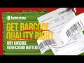 Barcode Verification Get Barcode Quality Right Intermax