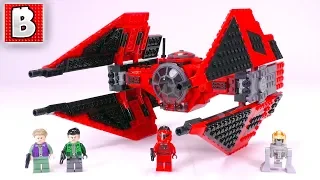 LEGO Star Wars Major Vonreg's TIE Fighter Review! | Set 75240