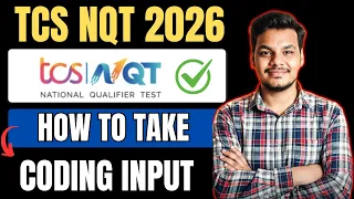 How to Take Coding INPUT in TCS Exam TCS Coding Questions Input Problem TCS NQT Input in Coding