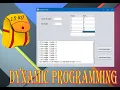 Solving Knapsack problem dynamic programming using java part