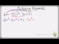 multiplying polynomials