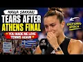 MARIA SAKKARI BREAKS DOWN IN TEARS AFTER ATHENS FINAL Emotional Speech Leaves Tennis Fans Crying