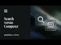 Search vs Computer Perplexity Academy