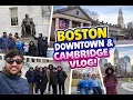 Boston Downtown Harvard Vlog Quincy Market Cambridge Family Fun