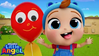 Hello Baby John! 🎈 | Little Angel Nursery Rhymes & Kid Songs