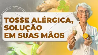Tosse alérgica: solução em suas mãos