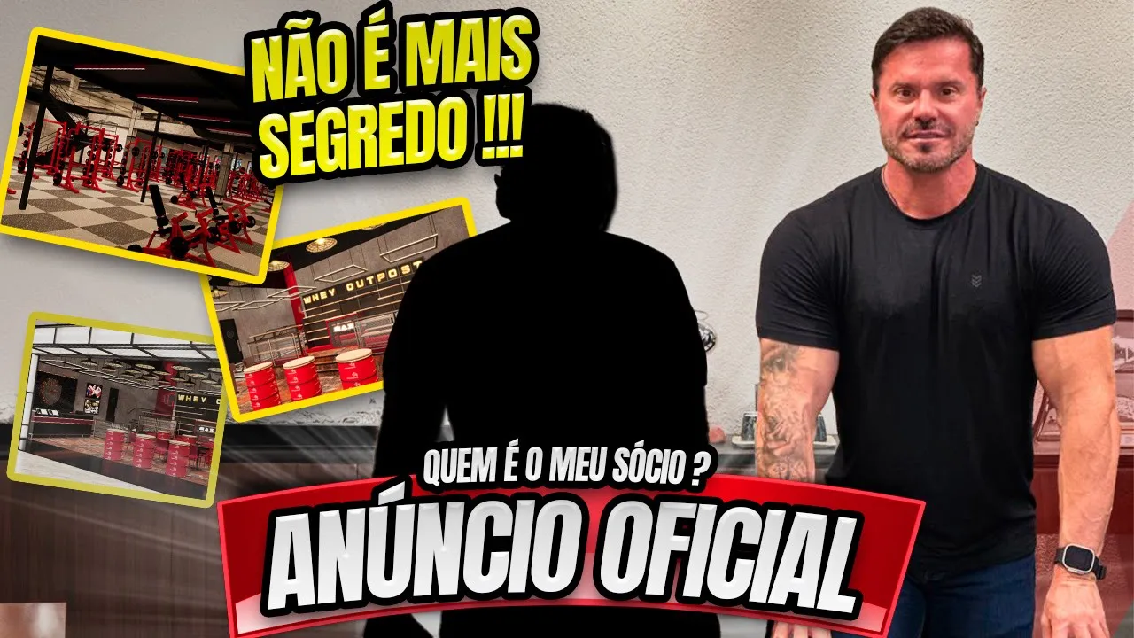 QUEM É MEU SÓCIO NA NOVA REDE DE ACADEMIAS?