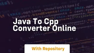 java to cpp converter online