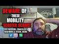 Beware of these mobility scooter scams on Facebook craigslist neighbors and other social media