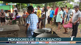 Sismo en Panamá | Residentes de El Calabacito se organizan para apoyarse y realizan una olla común