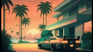 Download Miami Sunset  | Chill Upbeat Lofi Mix with Anime Vibes MP3