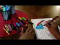Color with Me Ice Cream Cone Coloring Page Printable No Talking Relaxing Background Music