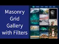 Learn how to build a Filterable Gallery HTML CSS JavaScript Tutorial Raul Terhes
