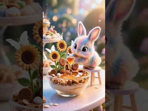 Bunnyβs Sunflower Cookie Magic! #disney #cute #cartoon
