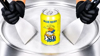 ASMR | Ice Cream Rolls - Brain Kicker Blue Razz Flavor