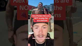 Alex Pereira Fans become detectives after SA accusations from OF girl #ufc #mma #alexpereira
