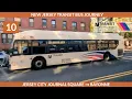 NJT Bus Route 10 Full Journey Jersey City JSQ - Bayonne 2026