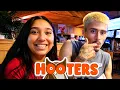 Crystal Her Boyfriend Try Hooters For The FIRST TIME
