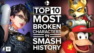 The Top 10 Most Broken Characters in Smash History