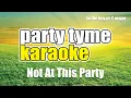 Dasha - Not At This Party (Karaoke Version)