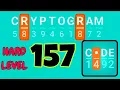 CRYPTOGRAM 157