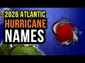 The Hurricane and Tropical Storm Names this Season