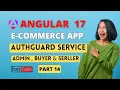 Angular 17 ecommerce project from scratch Admin in Angular