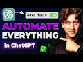 Automate ANY task using ChatGPT with GPT actions feature