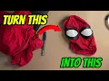 How to Make a Spider-Man Mask DIY Tutorial