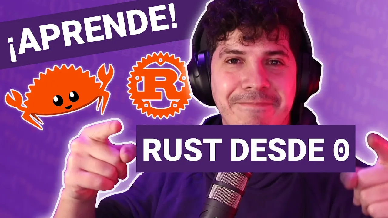 Aprende Rust 🦀 desde cero, el lenguaje de programación de moda 🚀