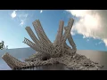 Realistic Bullet Physics simulation - 8 000 planks