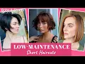 10 Low-Maintenance Short Haircuts Bobs and Shags