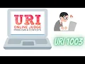 URI Online Judge 1003 Simple Sum Solution C
